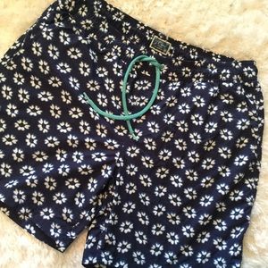 J. Crew swim trunks with mesh liner M